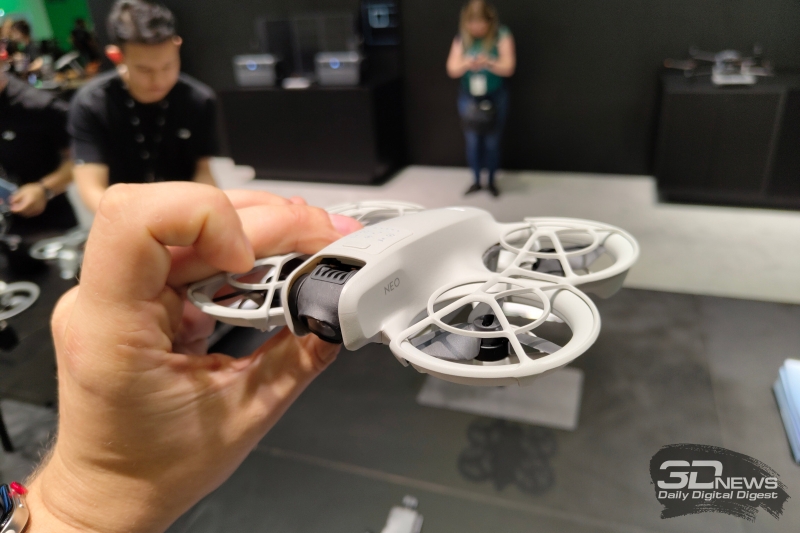 Представлен селфи-дрон DJI Neo за €199