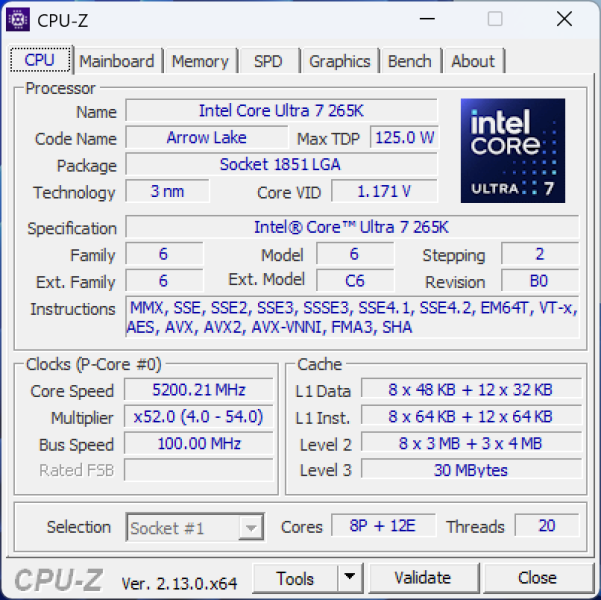 Обзор Core Ultra 7 265K: гадкий утёнок