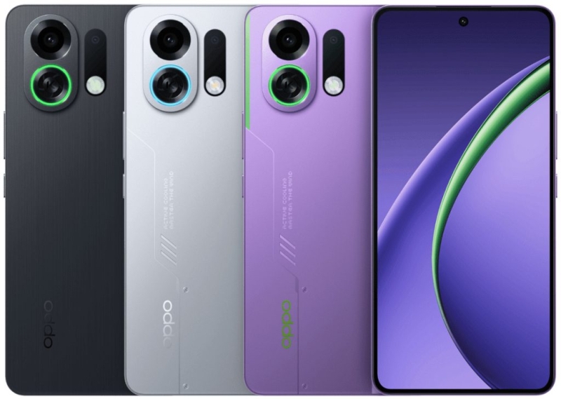Анонсированы смартфоны Oppo K13 Turbo и K13 Turbo Pro с вентилятором, RGB-подсветкой и защитой от воды
