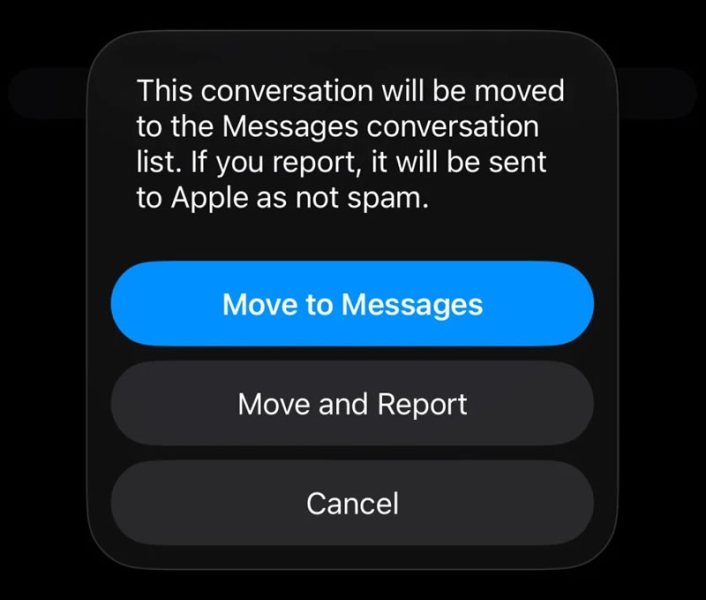 Apple добавила в iOS 26 фильтры, которые помогут избежать фишинга