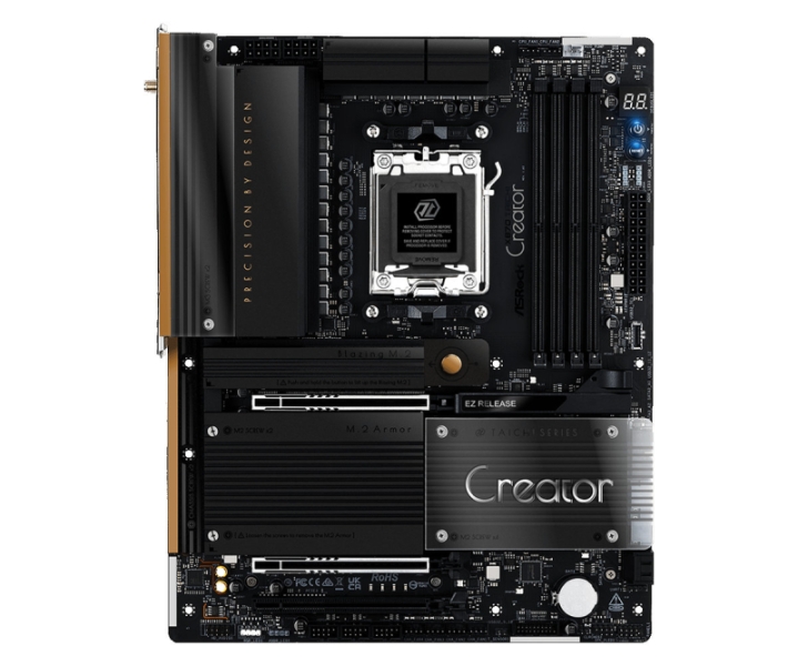 ASRock представила плату X870E Taichi OCF для экстремального разгона Ryzen 9000 и другие новинки с AM5