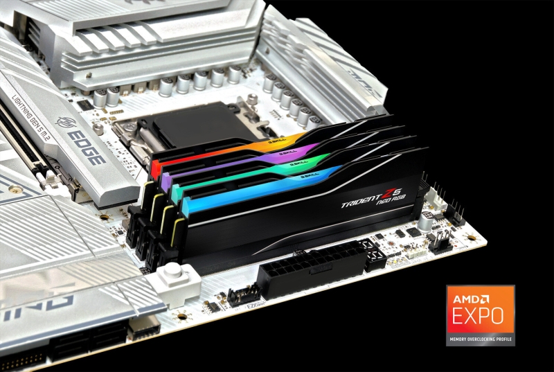G.Skill начала продажи комплектов DDR5-6000 256 Гбайт и DDR5-6400 128 Гбайт с низкими задержками для платформ AMD и Intel