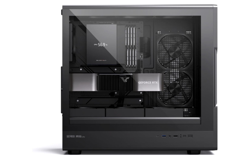 Китайцы представили компьютерный корпус с дизайном в стиле GeForce RTX 5000 Founders Edition