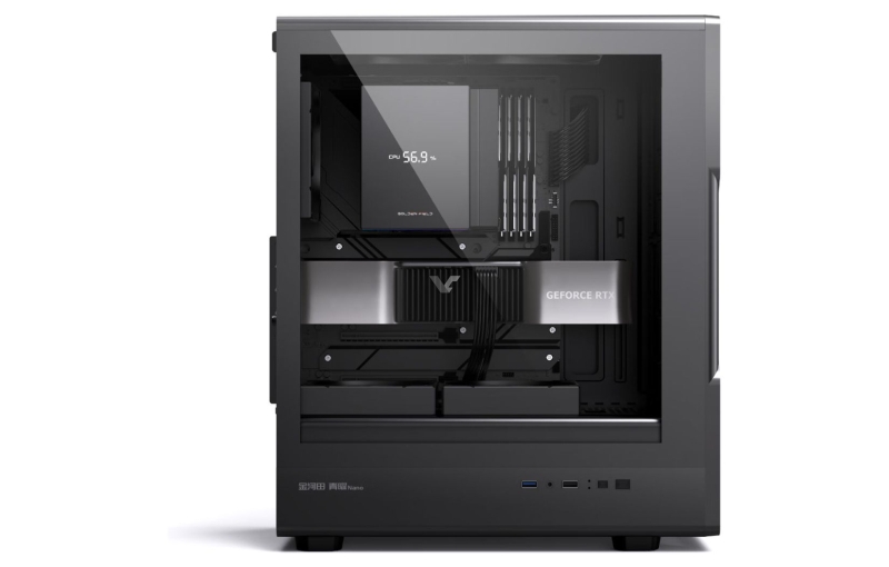Китайцы представили компьютерный корпус с дизайном в стиле GeForce RTX 5000 Founders Edition