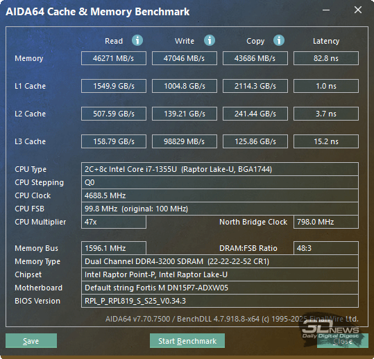 Ноутбук Digma Pro Fortis M с процессором Intel Raptor Lake: для учёбы и не только