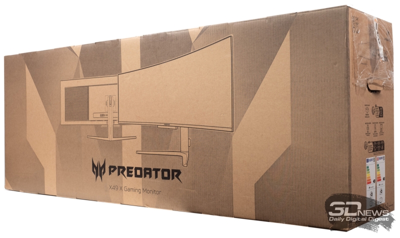 Обзор игрового QD-OLED DQHD-монитора Acer Predator X49X