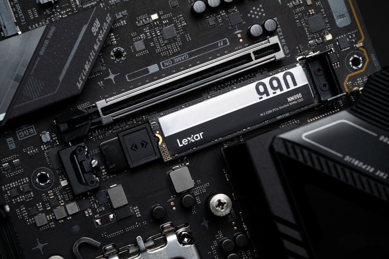 Представлен SSD Lexar NM990 с интерфейсом PCIe 5.0, скоростью до 14 Гбайт/с и объёмом до 4 Тбайт