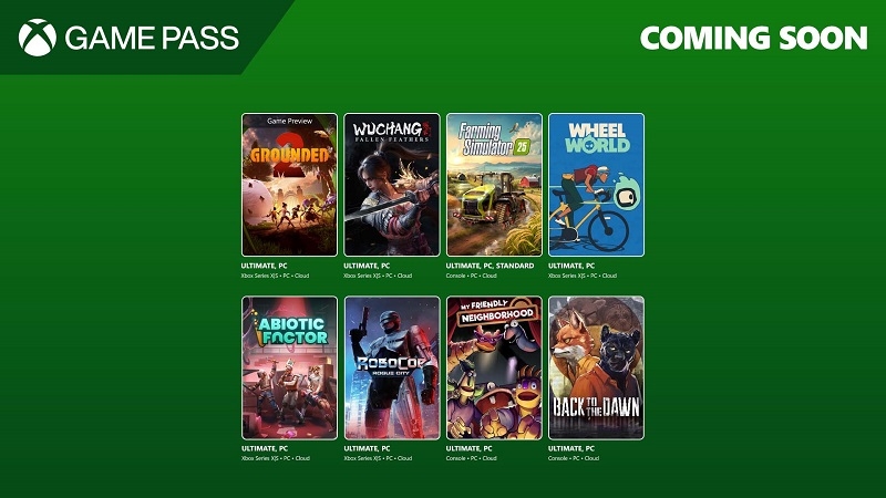 RoboCop: Rogue City, Wuchang: Fallen Feathers, Grounded 2 и не только: Microsoft раскрыла последние новинки Game Pass в июле