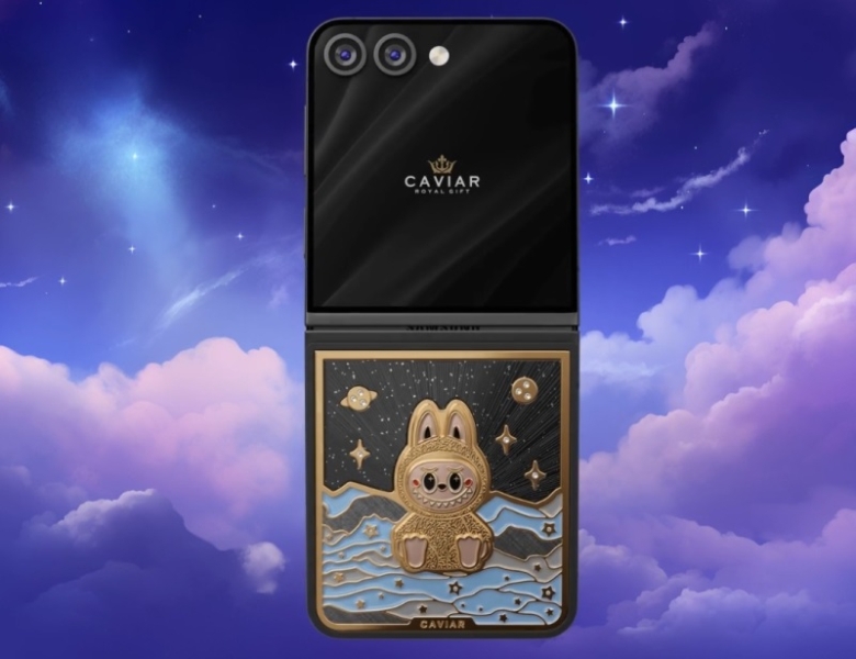 Российская Caviar выпустила смартфоны Galaxy Z fold7 и Galaxy Z Flip7 с золотыми Labubu по цене от $8910