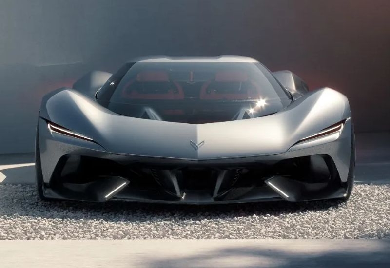 Гиперкару Corvette CX выделили всего 2000 лошадиных сил, но схема доступа в салон позаимствована у истребителей