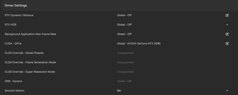 Nvidia выпустила драйвер с поддержкой Smooth Motion и глобальными настройками DLSS Override для карт RTX 40-й серии