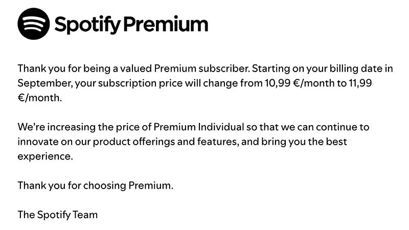 Spotify повысил стоимость подписки Premium почти по всему миру — инвесторам это понравилось