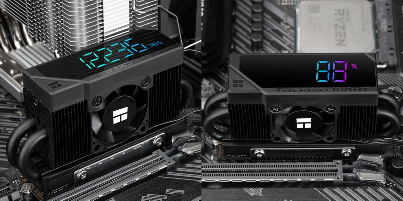 Thermalright выпустила кулер для M.2 SSD со встроенным ARGB-дисплеем