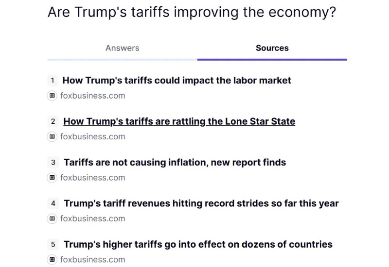 Трамп запустил ИИ-поисковик, который мечется между подхалимством и критикой самого Трампа